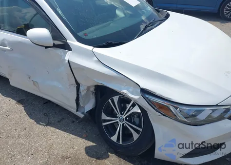 2021 Nissan Sentra Sv Xtronic Cvt из США, поврежденный, VIN 3N1AB8CV5MY201251